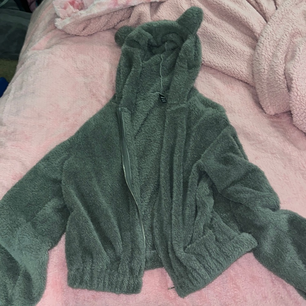 shein bear jacket